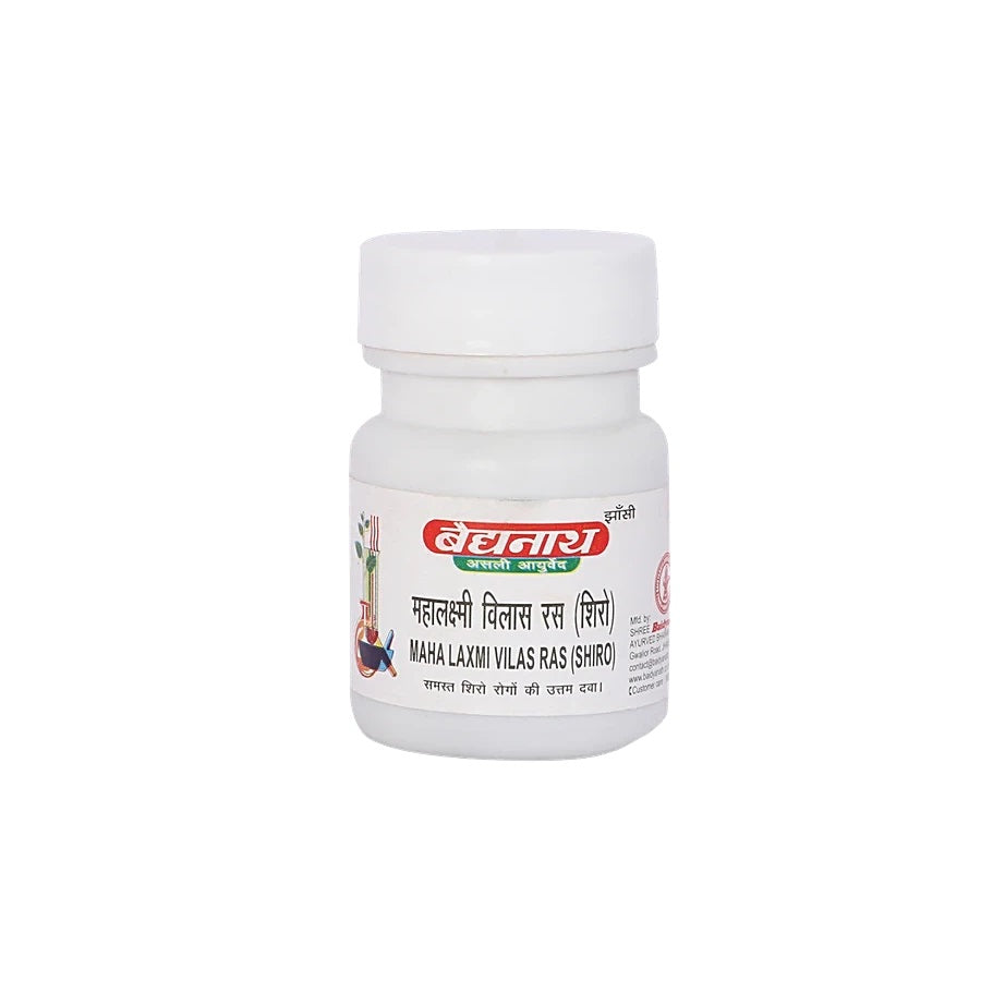 Baidyanath Ayurvedic Mahalaxmivilas Ras(Shiro) 40 Tablets