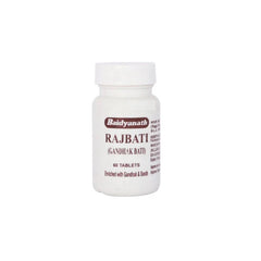Baidyanath Ayurvedic Rajbati Gandhak Bati 60 Tablets