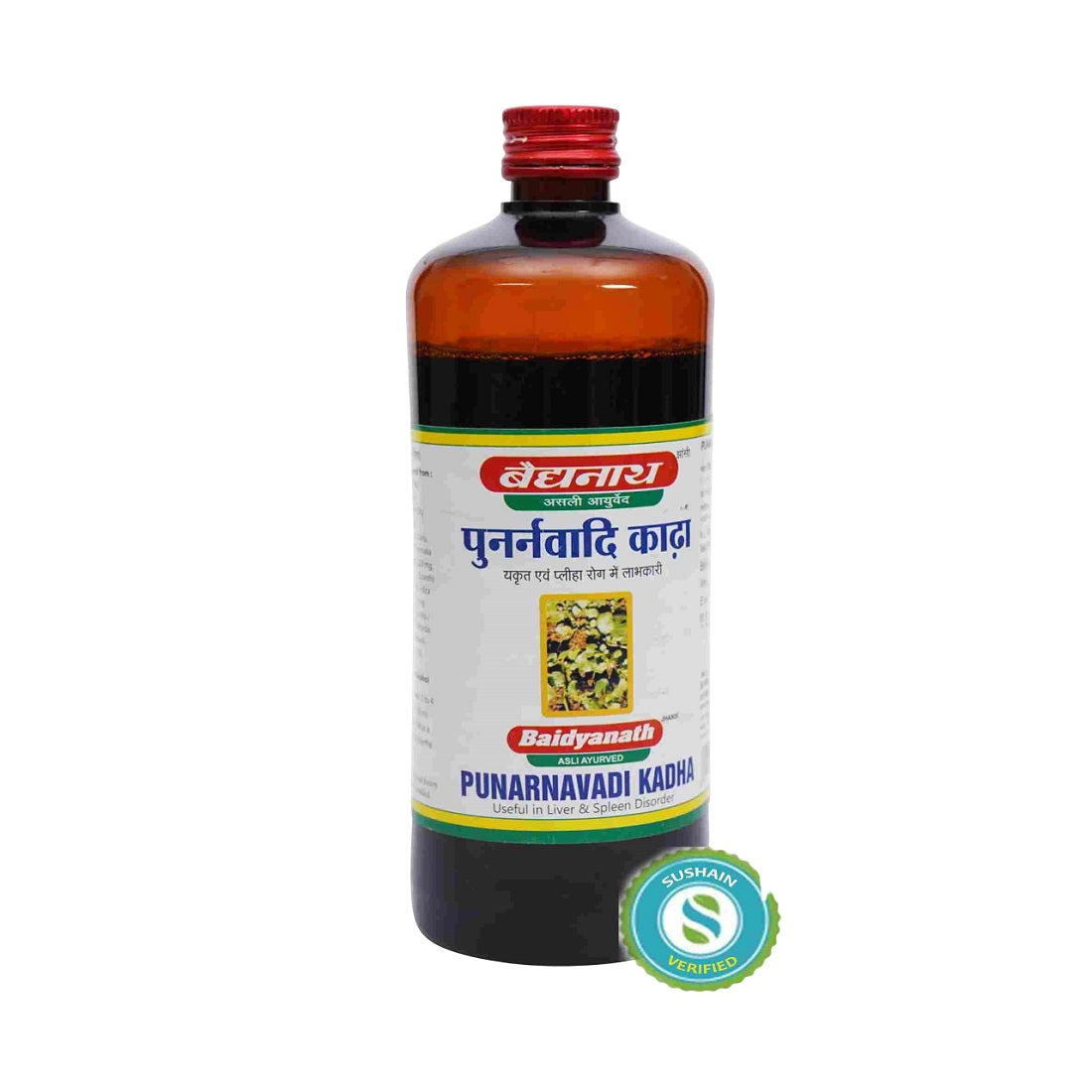 Baidyanath Ayurvedic Punarnavadi Kwath Liquid 450ml
