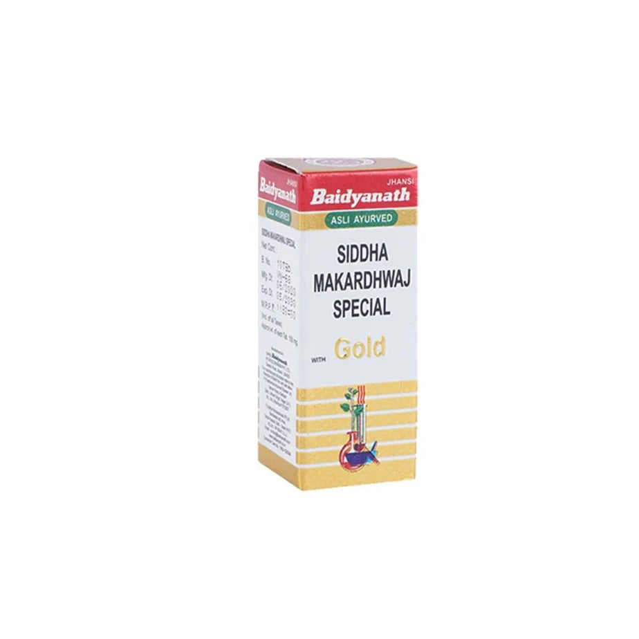 Baidyanath Ayurvedic Siddha Makardhwaj Special Gold Tablet
