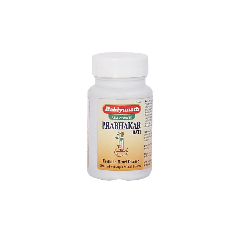 Baidyanath Ayurvedic (Jhansi) Prabhakar Bati Tablet