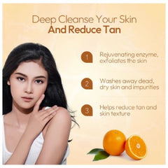 Himalaya Herbal Ayurvedic Personal Care Tan Removal Orange Effectively Cleanses And Visibly Reduces Tan Face Wash (Liquid)