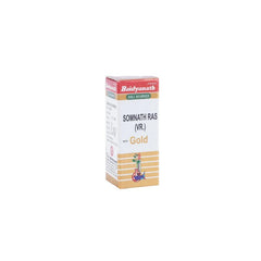 Baidyanath Ayurvedic Somnath Ras Bri.Suvarna Yukt 10 Tablets
