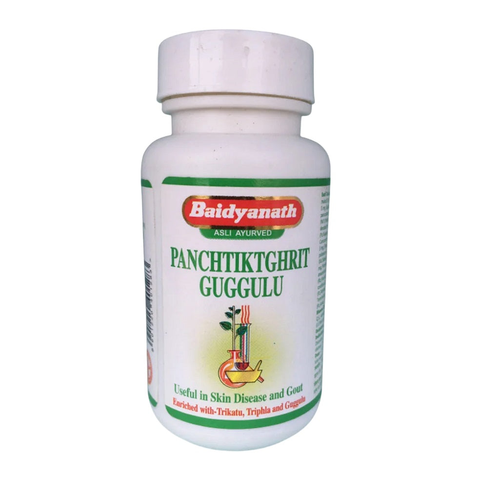 Baidyanath Ayurvedic Panchtikta Ghrit Guggulu 60 Tablets
