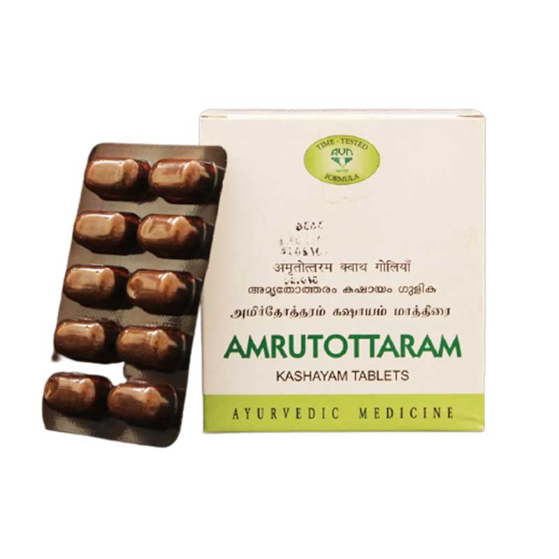 Avn Herbals Ayurvedic Amrutotram Kashayam 4 X 10 Tablets