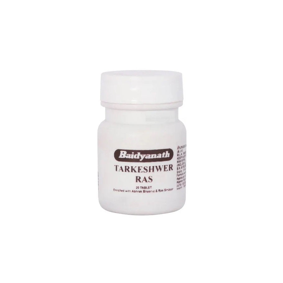 Baidyanath Ayurvedic Tarkeshwar Ras 20 Tablets