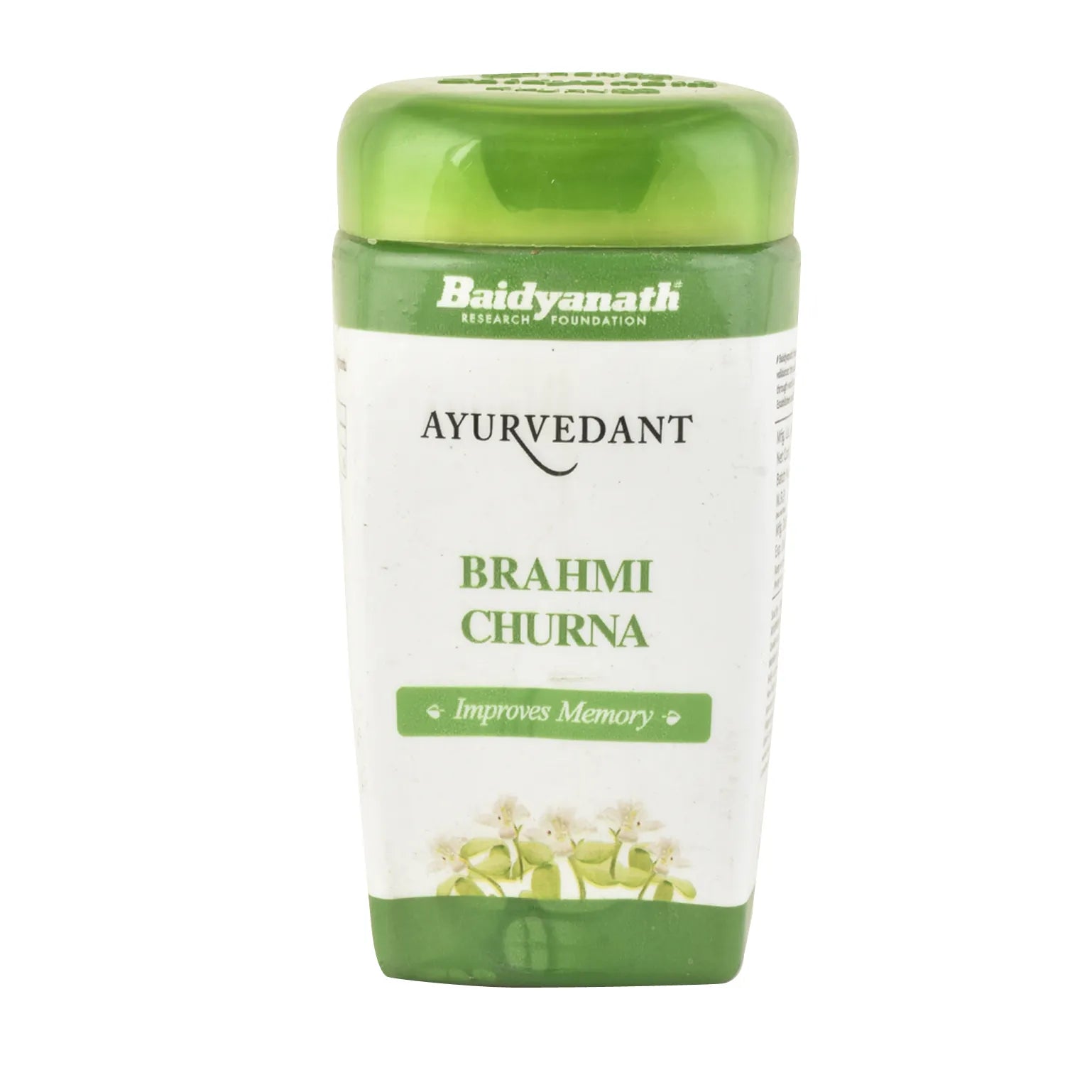 Baidyanath Ayurvedic Ayurvedant Brahmi Churna Improves Memory Powder 100gm
