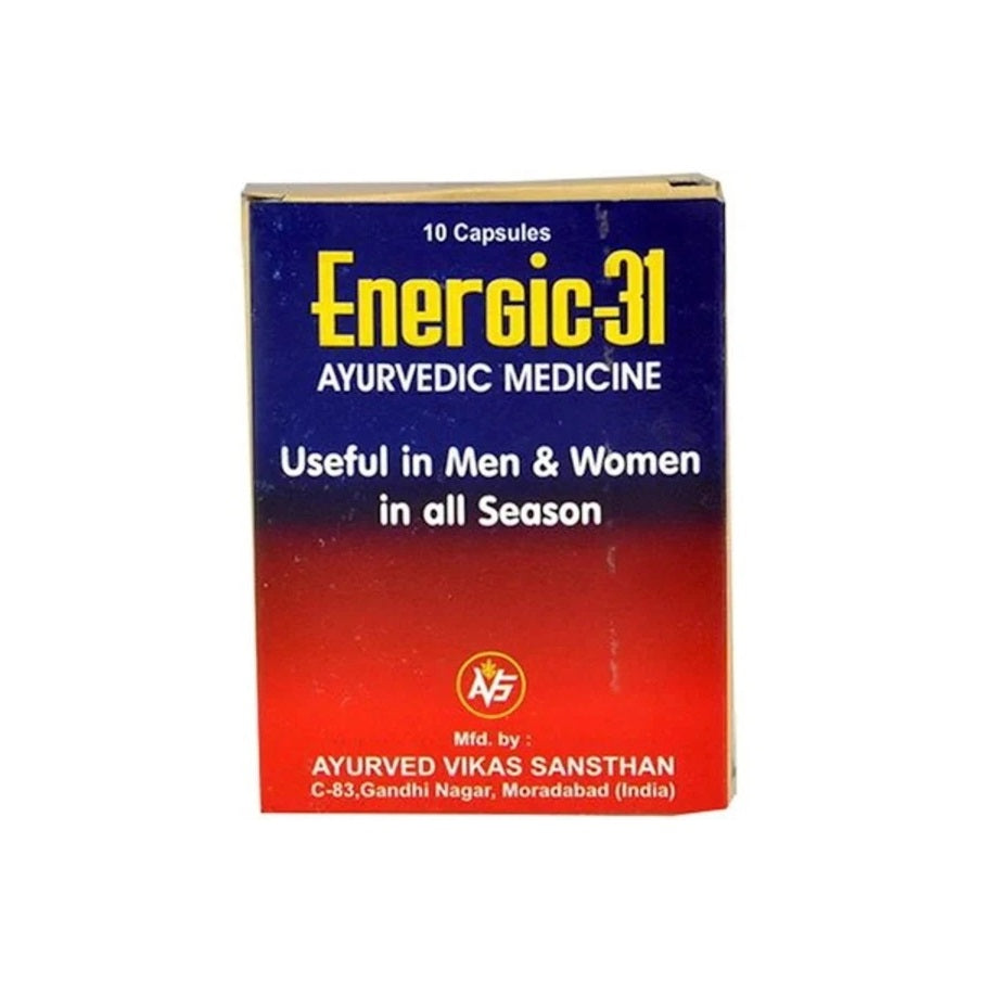 Ayuvi Ayurved Vikas Sansthan Ayurvedic Immunity Boost,Sudh Shilajit Energic 31 Unisex Capsule