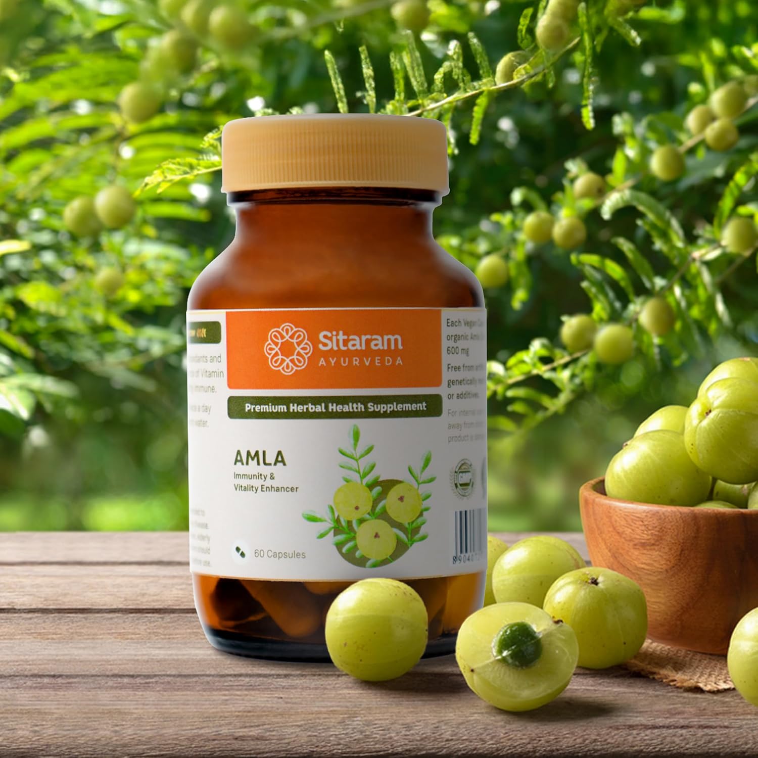 Sitaram Ayurveda Amla 60 Capsules