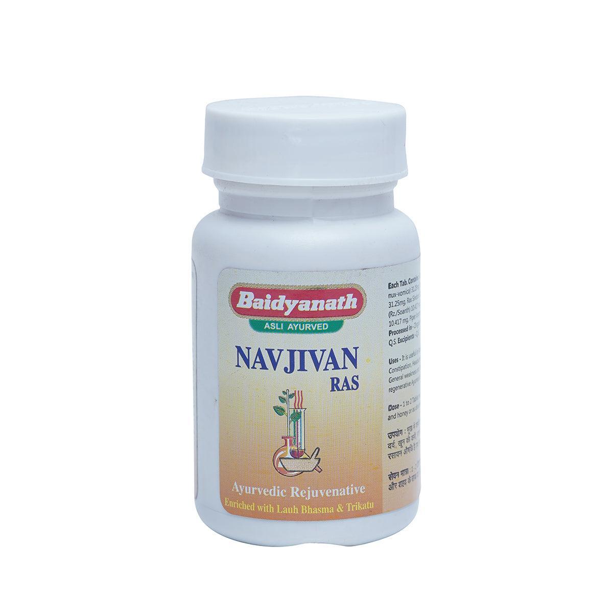 Baidyanath Ayurvedic Navjivan Ras 40 Tablets