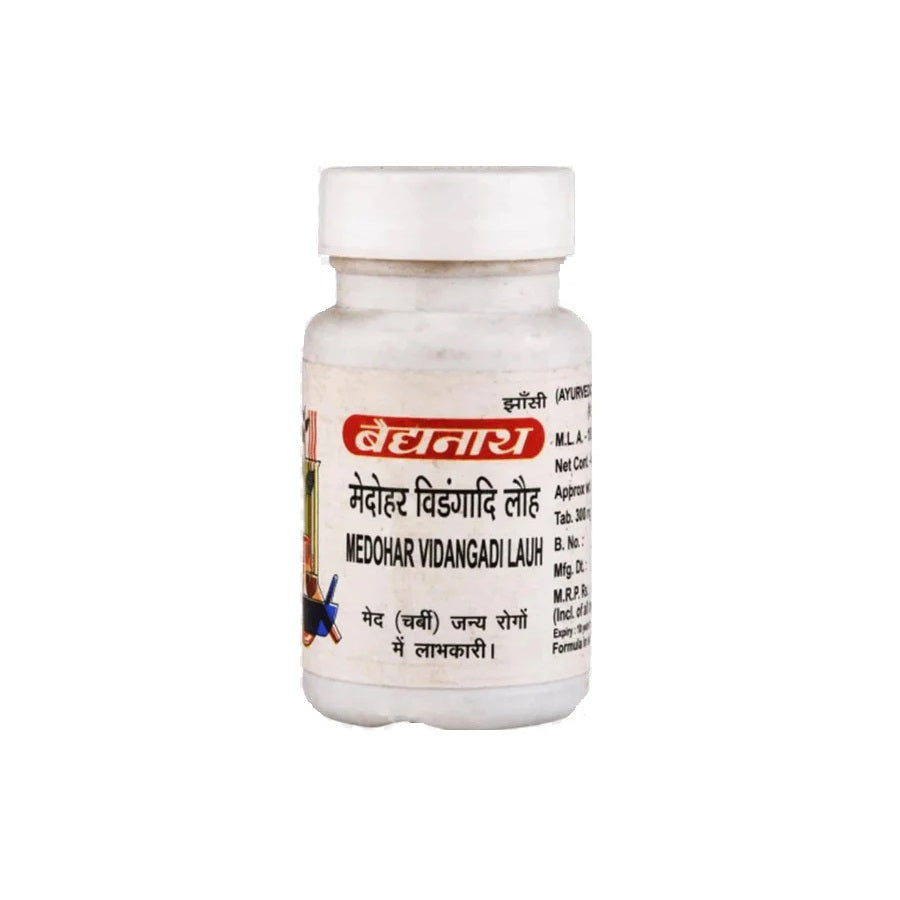 Baidyanath Ayurvedic Medoharvidangadi Loha 40 Tablets