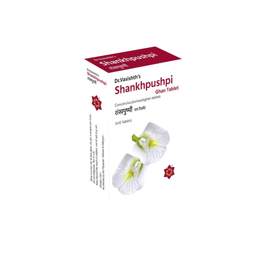 Dr Vasishth's Shankhpushpi Ghan 30 Tablet