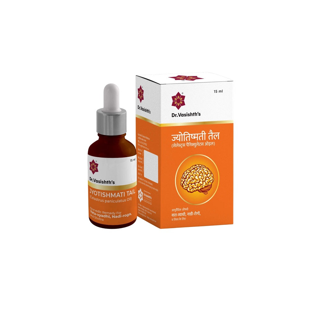 Dr Vasishth's Jyotishmati Tail Dropper Bottles 15ml