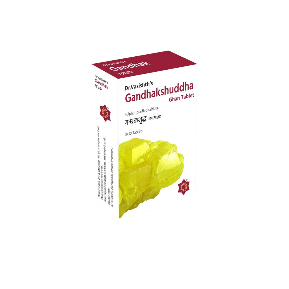 Dr Vasishth Gandhak Shuddha Tablet