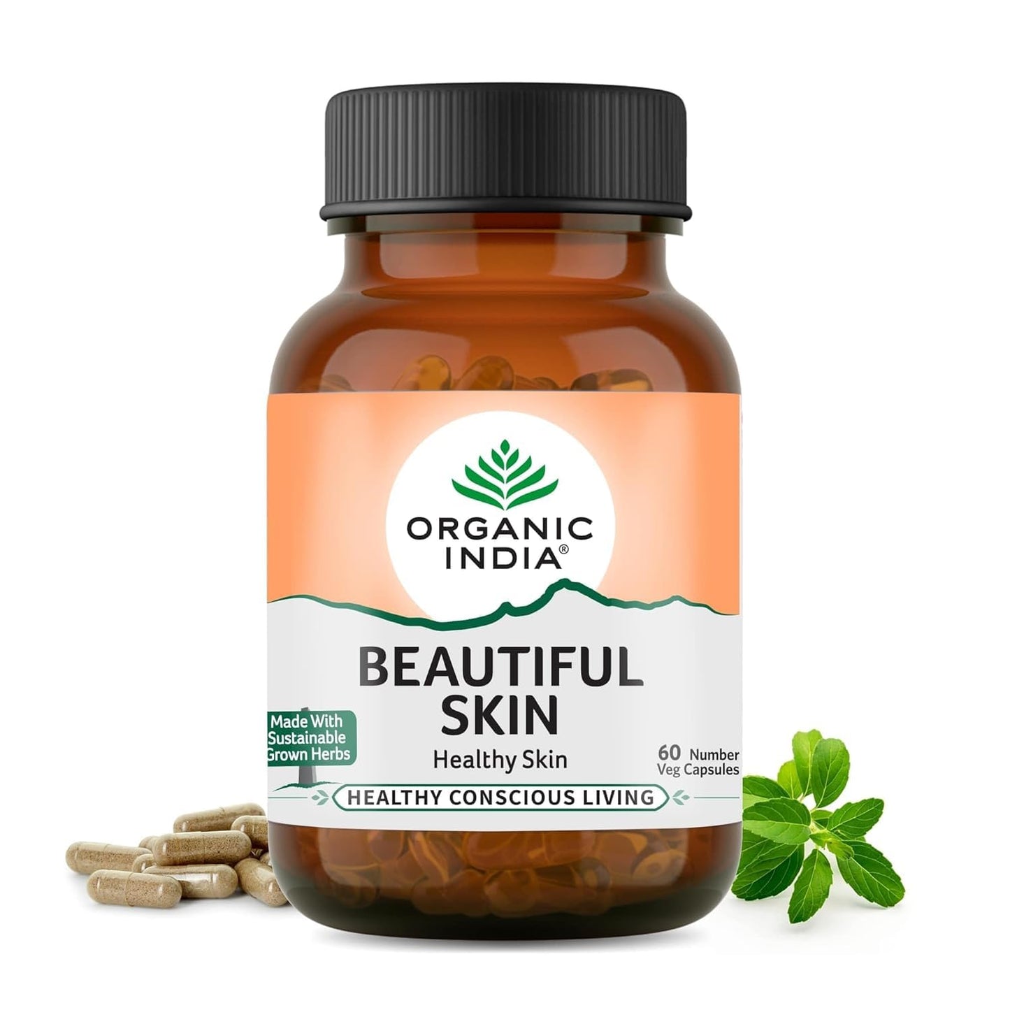 Organic India Ayurvedic Beautiful Skin Capsules
