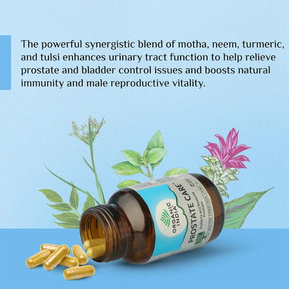 Organic India Prostate Care Capsules