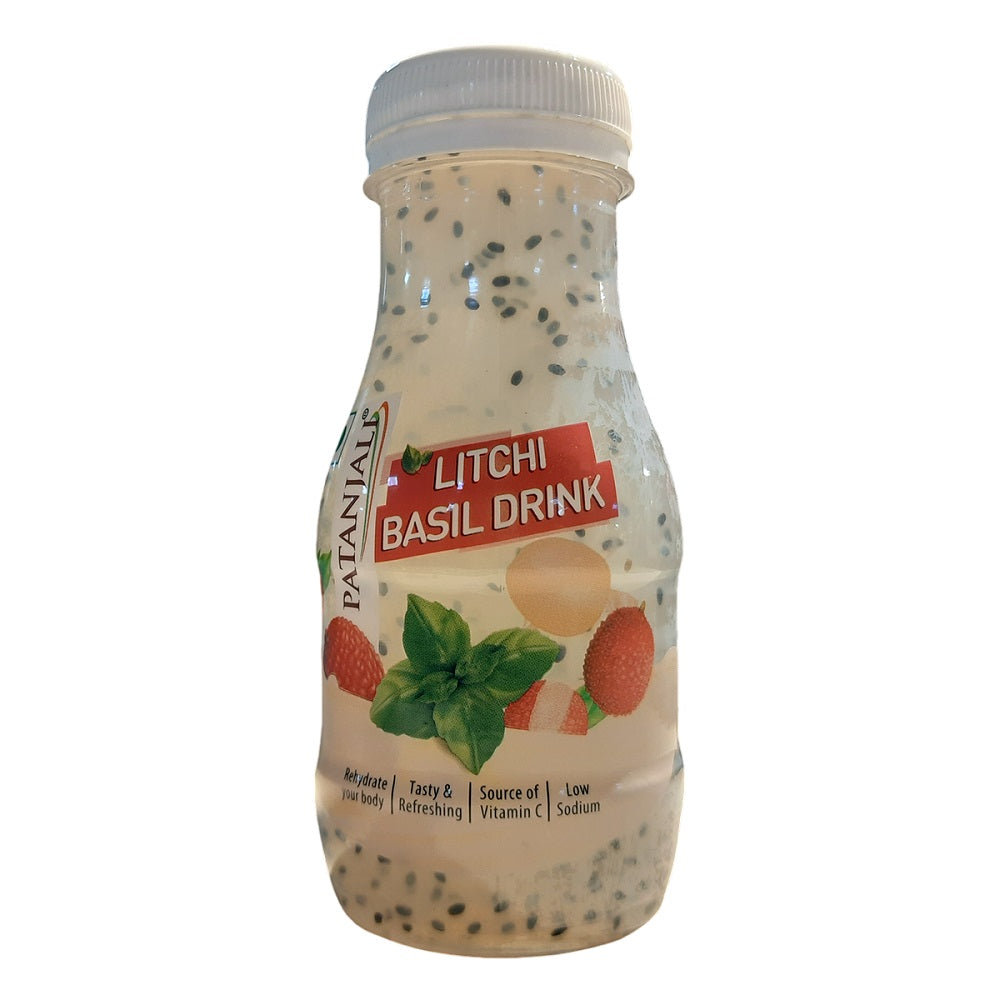 Patanjali Litchi Basil Drink 200ml