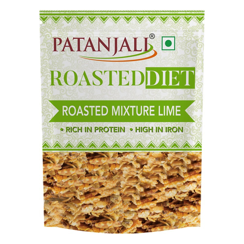 Patanjali Roasted Diet Roasted Mix Lime 125gm