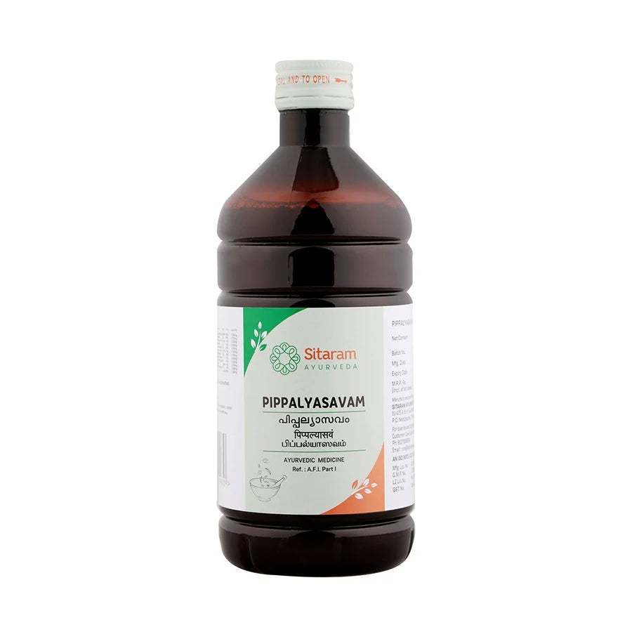 Sitaram Ayurvedic Pippallyasavaam Liquid 450ml