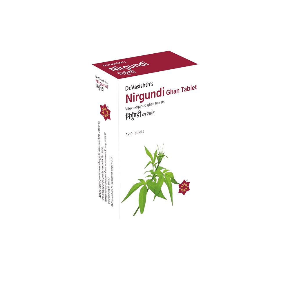 Dr Vasishth's Nirgundi Ghan 30 Tablet