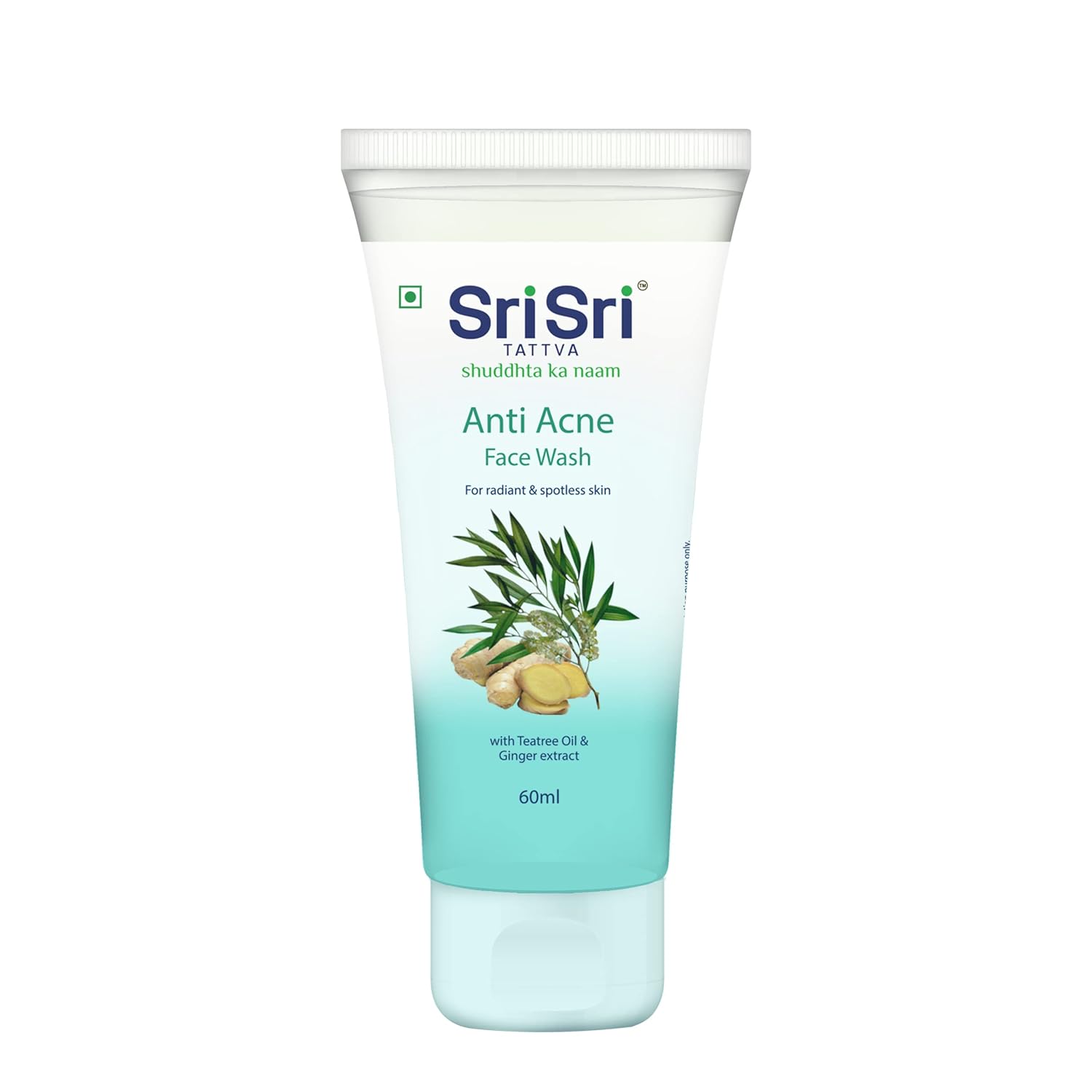 Sri Sri Tattva Anti Acne For Controls oil,combats acne,purifies Face Wash 60ml