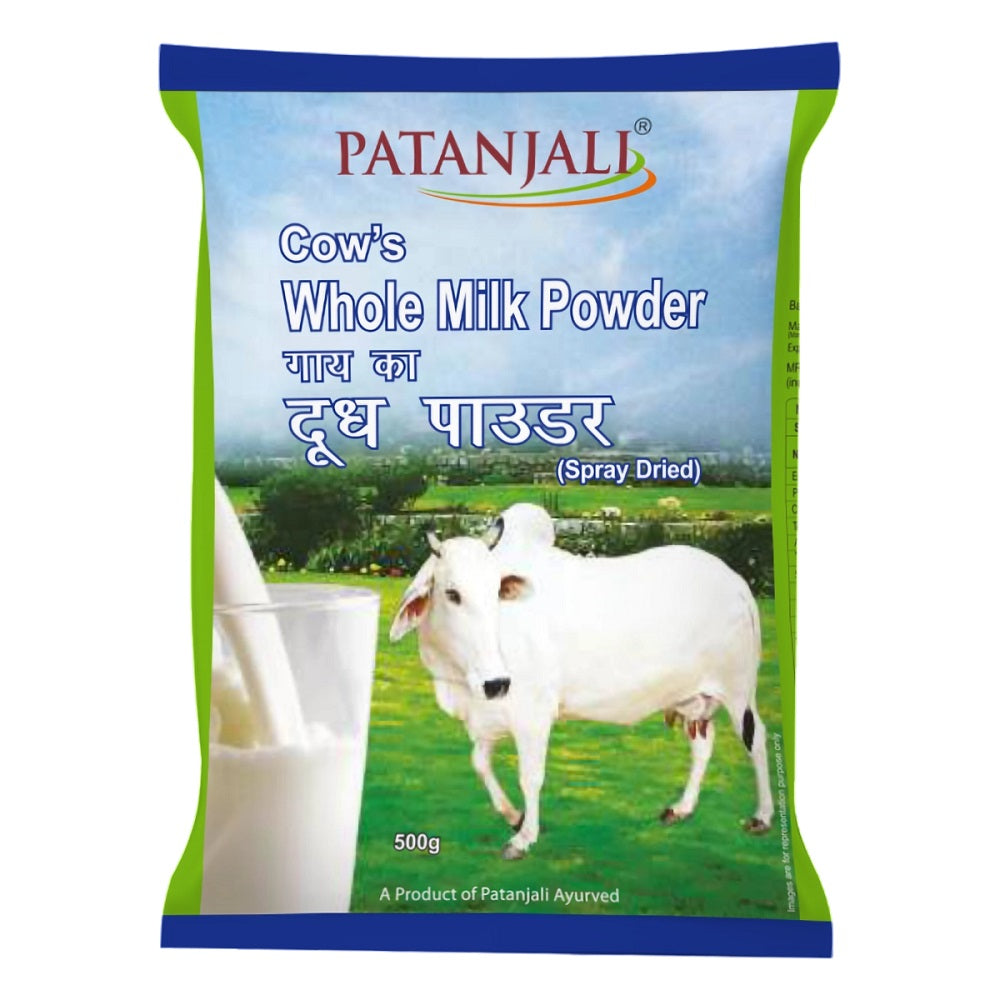 Patanjali Ayurvedic Cow's Whole Milk Powder 500gm
