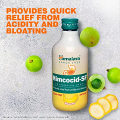 Himalaya Herbal Ayurvedic Himcocid-SF Flavor Saunf,Mint & Banana The Complete Antacid,Beyond Just Relief Liquid