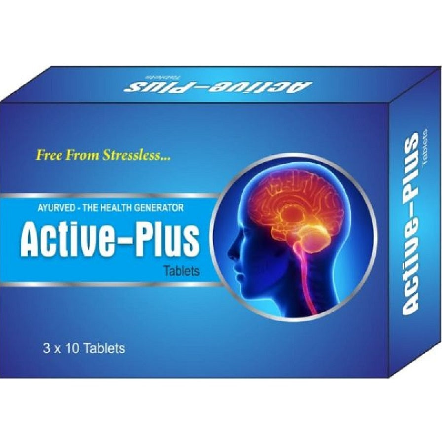 Shree Shanker Ayurvedic Active Plus 30 Tablet