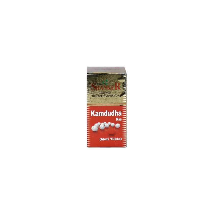 Shree Shanker Ayurvedic Kamdudha Ras (Moti Y.) Tablet