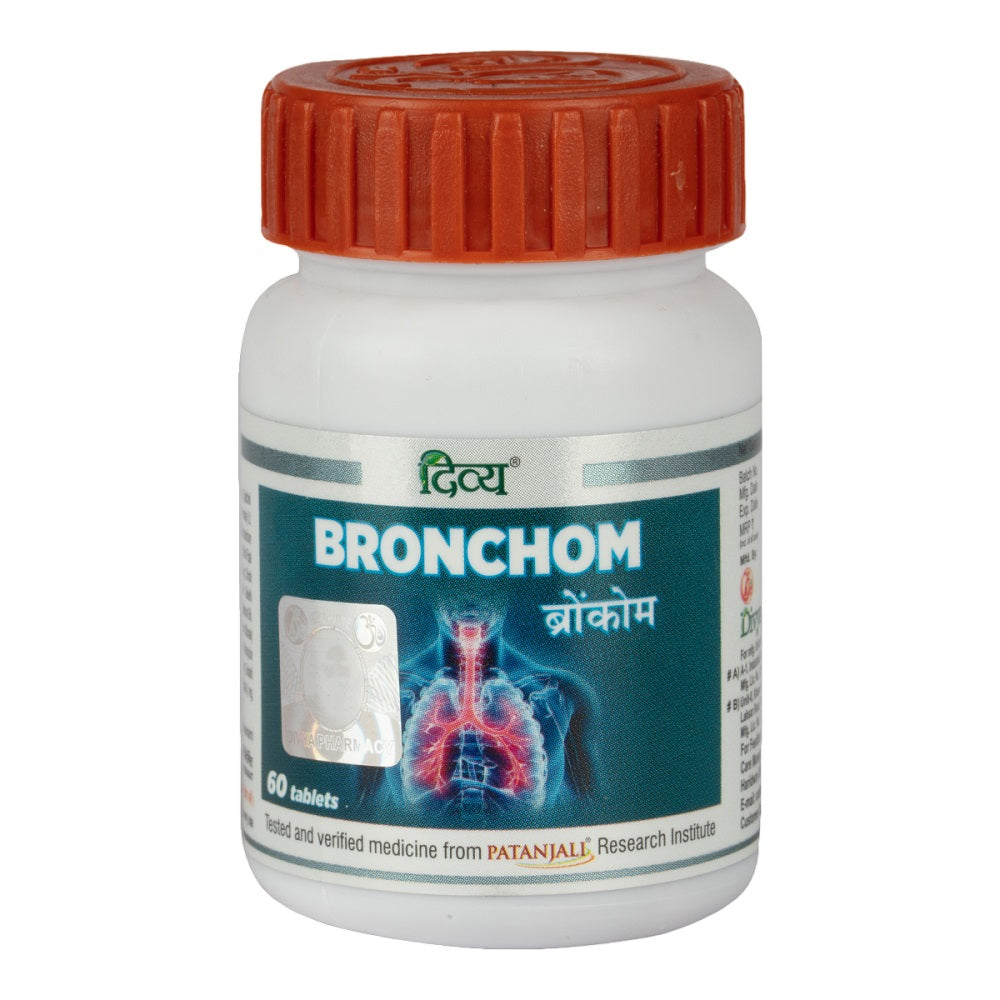 Patanjali Divya Bronchom 60 Tablets