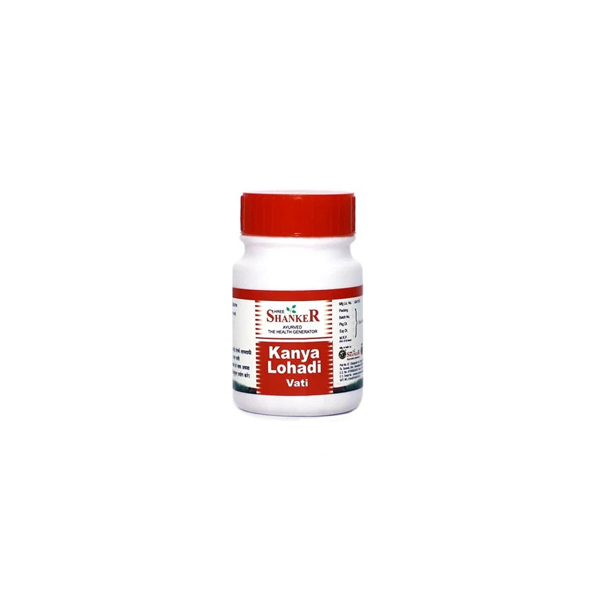 Shree Shanker Ayurvedic Kanyalohadi Gutika 60 Tablets