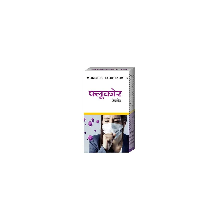 Shree Shanker Ayurvedic Flucore 60 Tablet