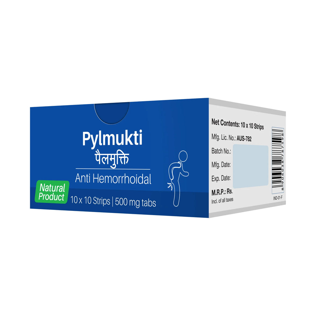 Sri Sri Tattva Ayurvedic Pylmukti 500mg Tablets