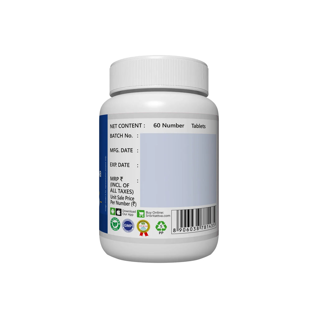 Sri Sri Tattva Ayurvedic Navahridaya Kalpa 500mg Tablets