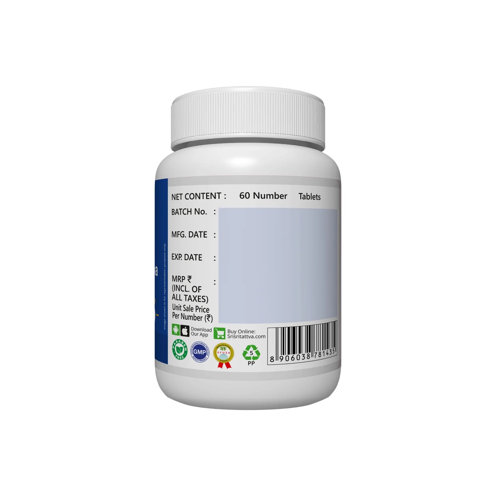 Sri Sri Tattva Ayurvedic Navahridaya Kalpa 500mg Tablets