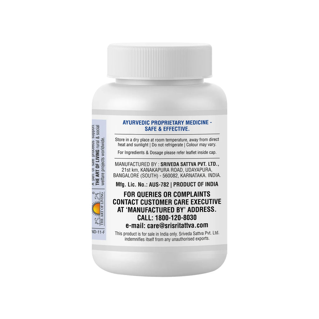 Sri Sri Tattva Ayurvedic Oorja Forte 500mg Tablets