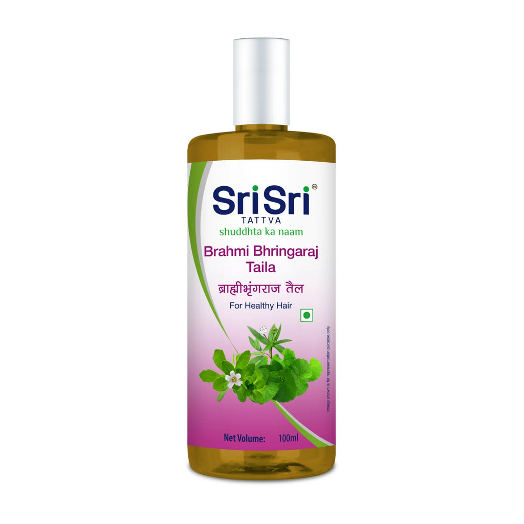 Sri Sri Tattva Ayurvedic Brahmi Bhringaraj Taila Oil