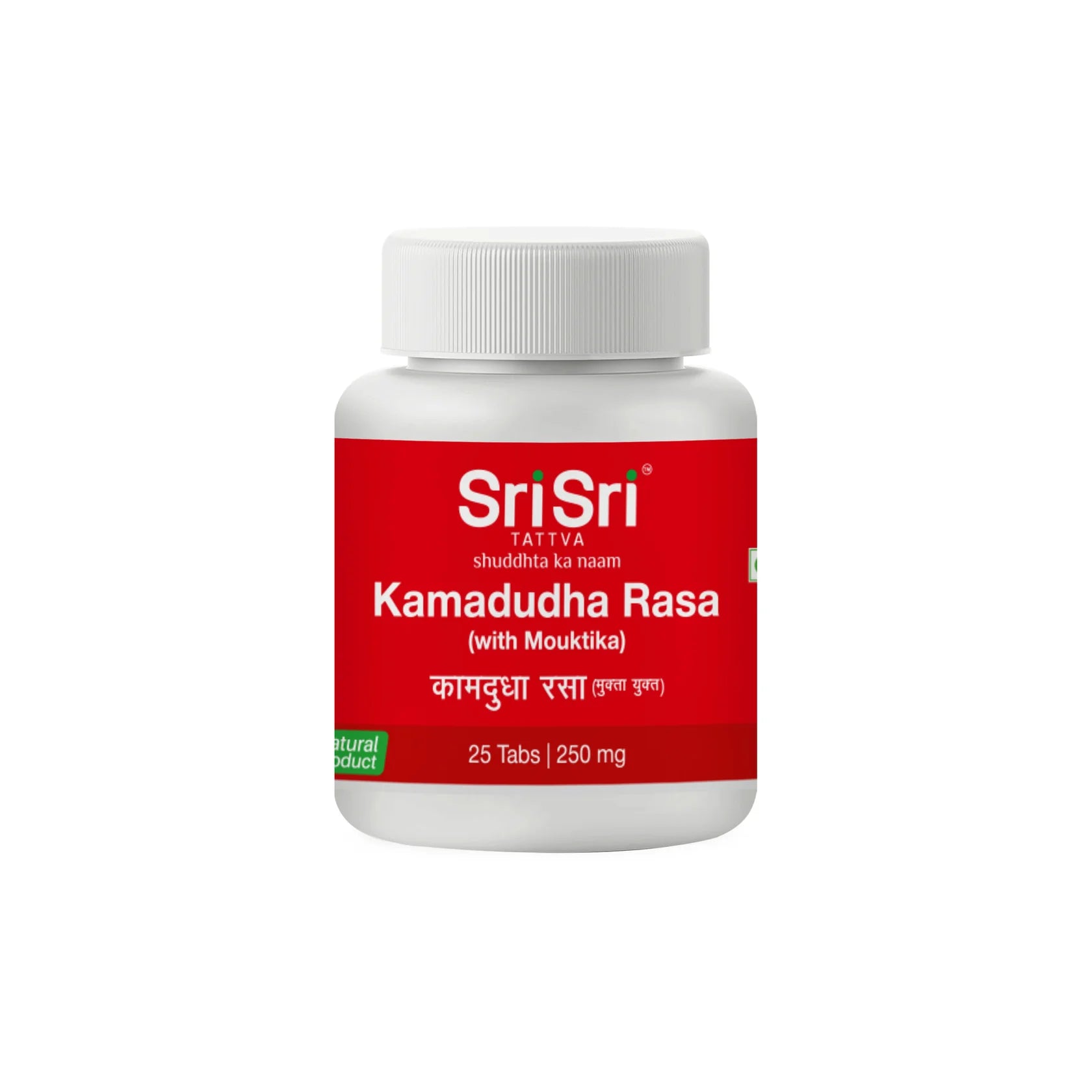 Sri Sri Tattva Ayurvedic Kamadudha Rasa 250mg Tablet