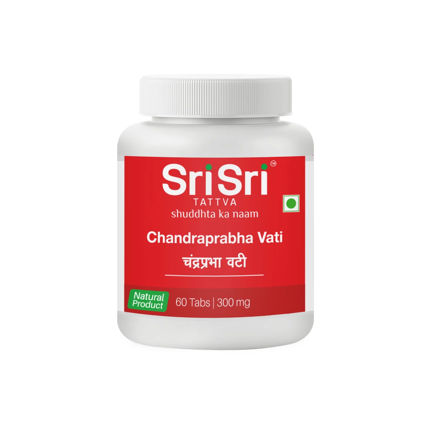 Sri Sri Tattva Ayurvedic Chandraprabha Vati 300mg 60 Tablets