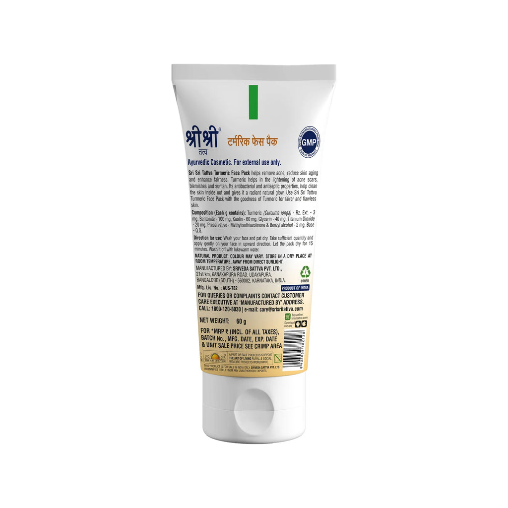Sri Sri Tattva Turmeric Women Face Pack 60gm