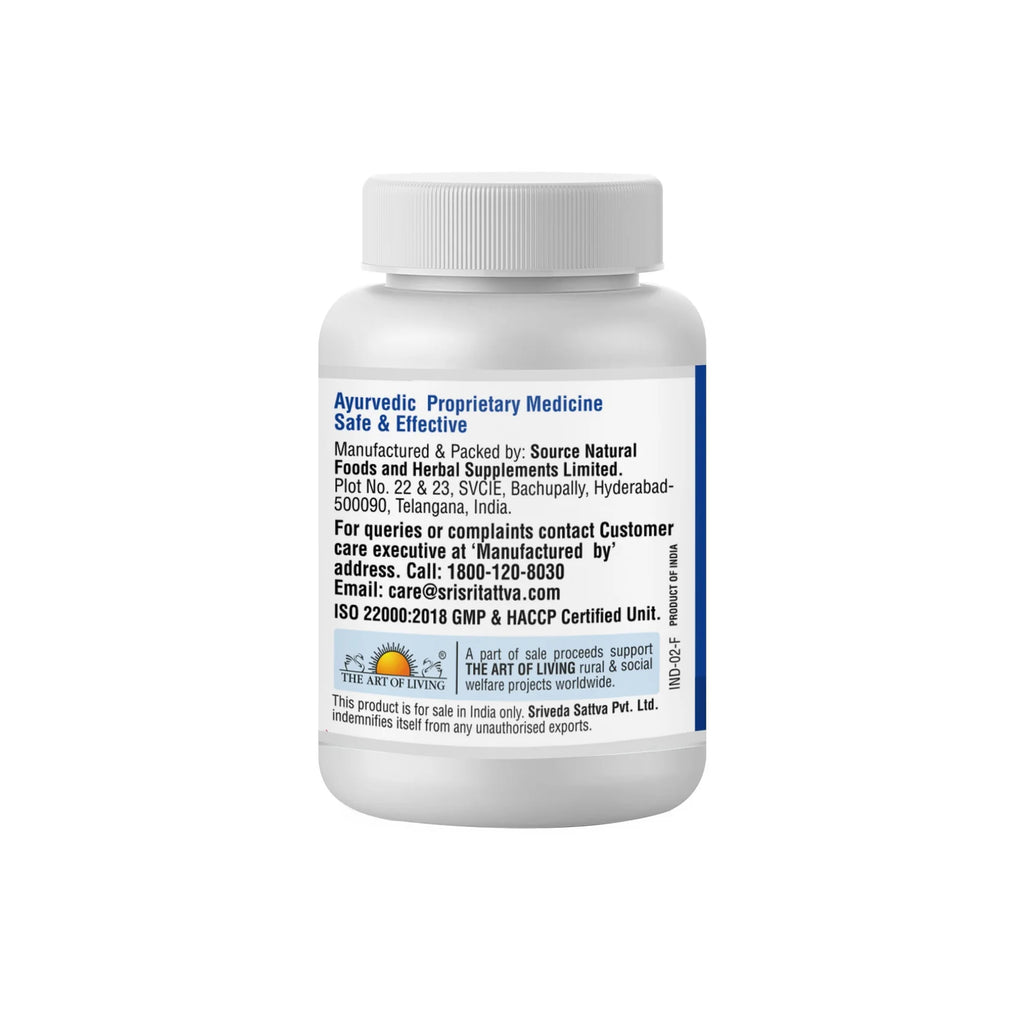 Sri Sri Tattva Ayurvedic Turmeric Plus 500mg 60 Tablets