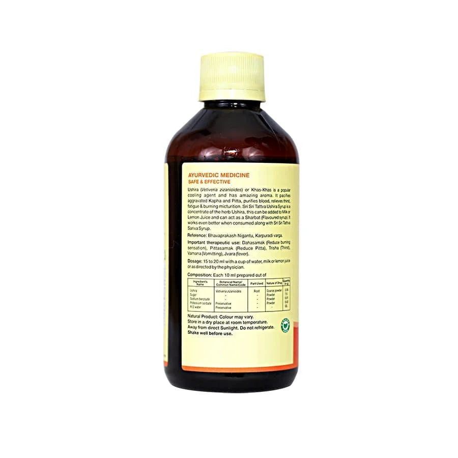 Sri Sri Tattva Ayurvedic Ushira Syrup 200ml