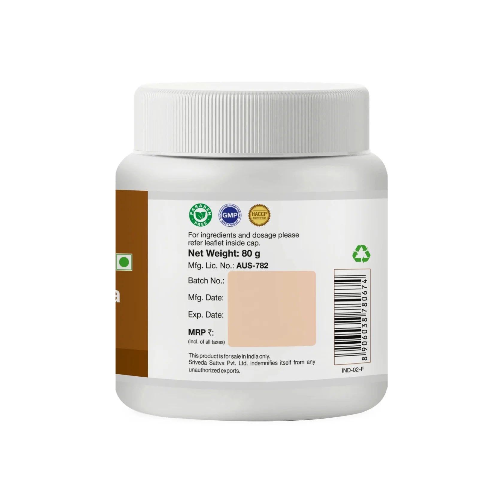 Sri Sri Tattva Ayurvedic Hingvastaka Churna Powder 80g