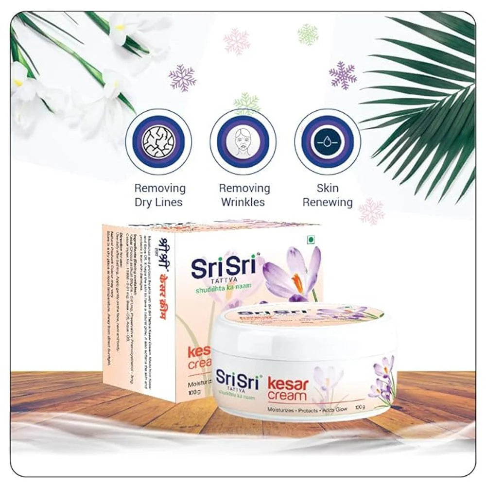 Sri Sri Tattva Ayurvedic Kesar Cream 100gm