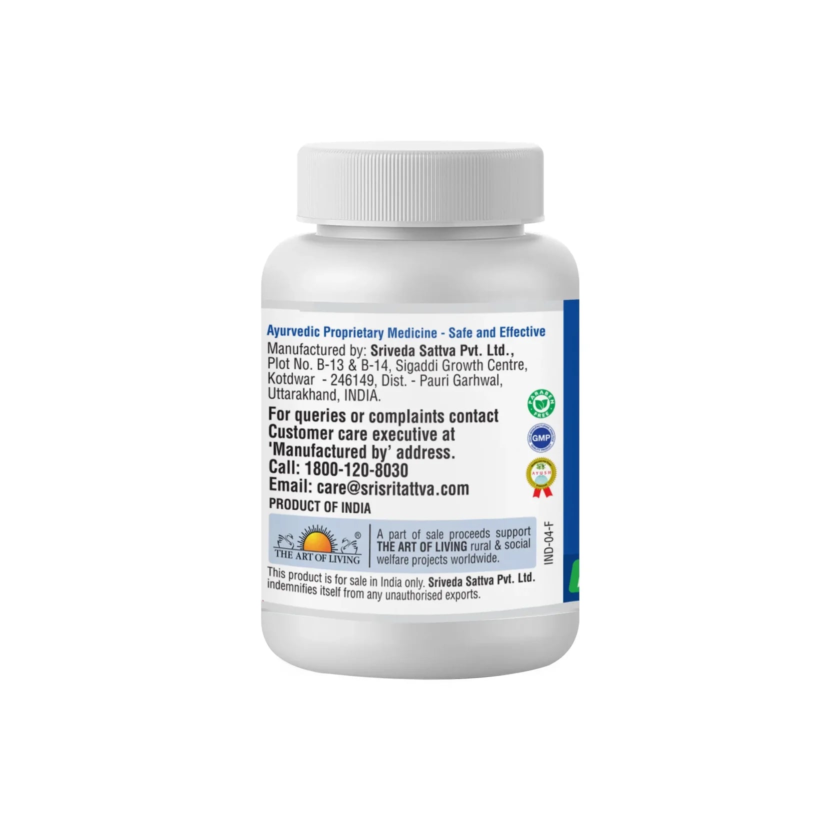 Sri Sri Tattva Ayurvedic Liv ON 500mg Tablets