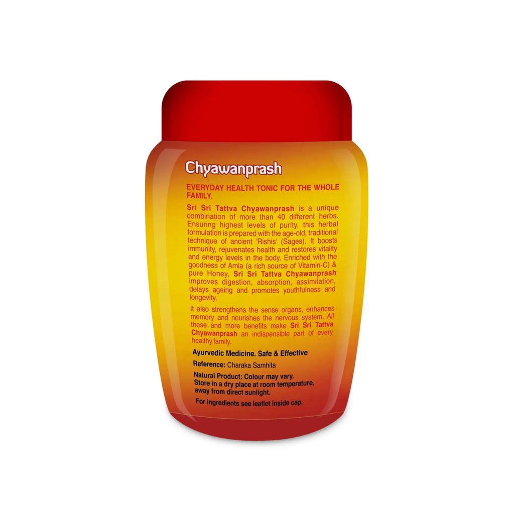 Sri Sri Tattva Ayurvedic Herbal Immunity Booster 40+ Ingredients Chyawanprash