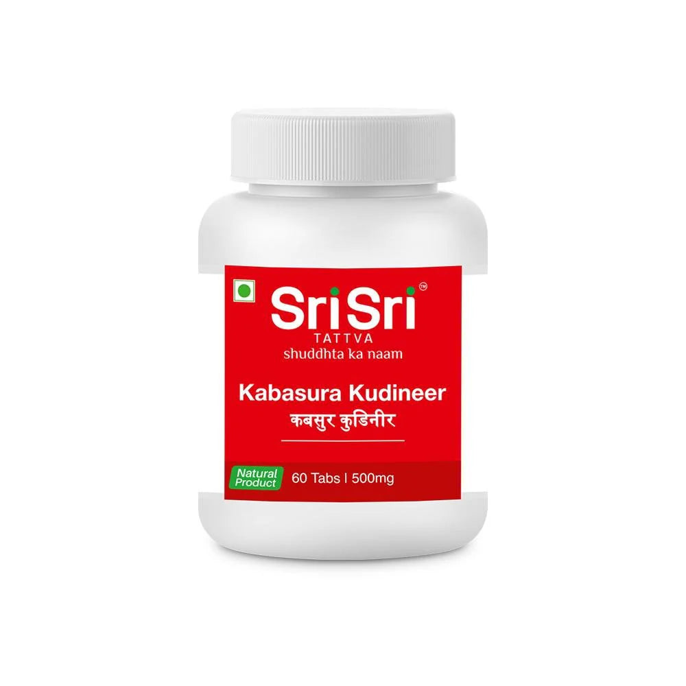Sri Sri Tattva Ayurvedic Kabasura Kudineer 500mg 60 Tablet