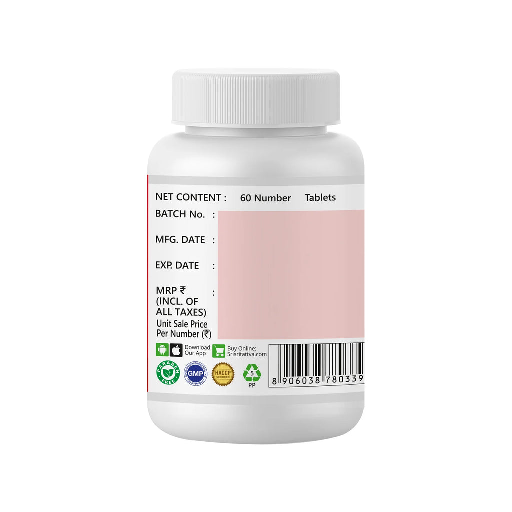 Sri Sri Tattva Ayurvedic Nishamlaki 500Mg Tablets