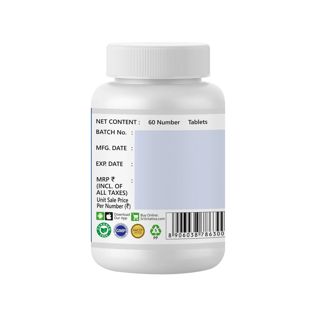 Sri Sri Tattva Ayurvedic Oorja Forte 500mg Tablets