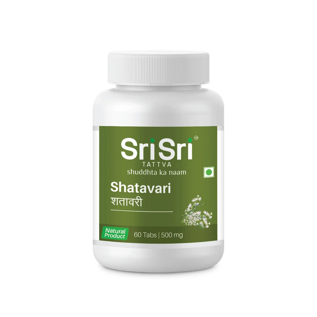 Sri Sri Tattva Ayurvedic Shatavari 500mg Tablet